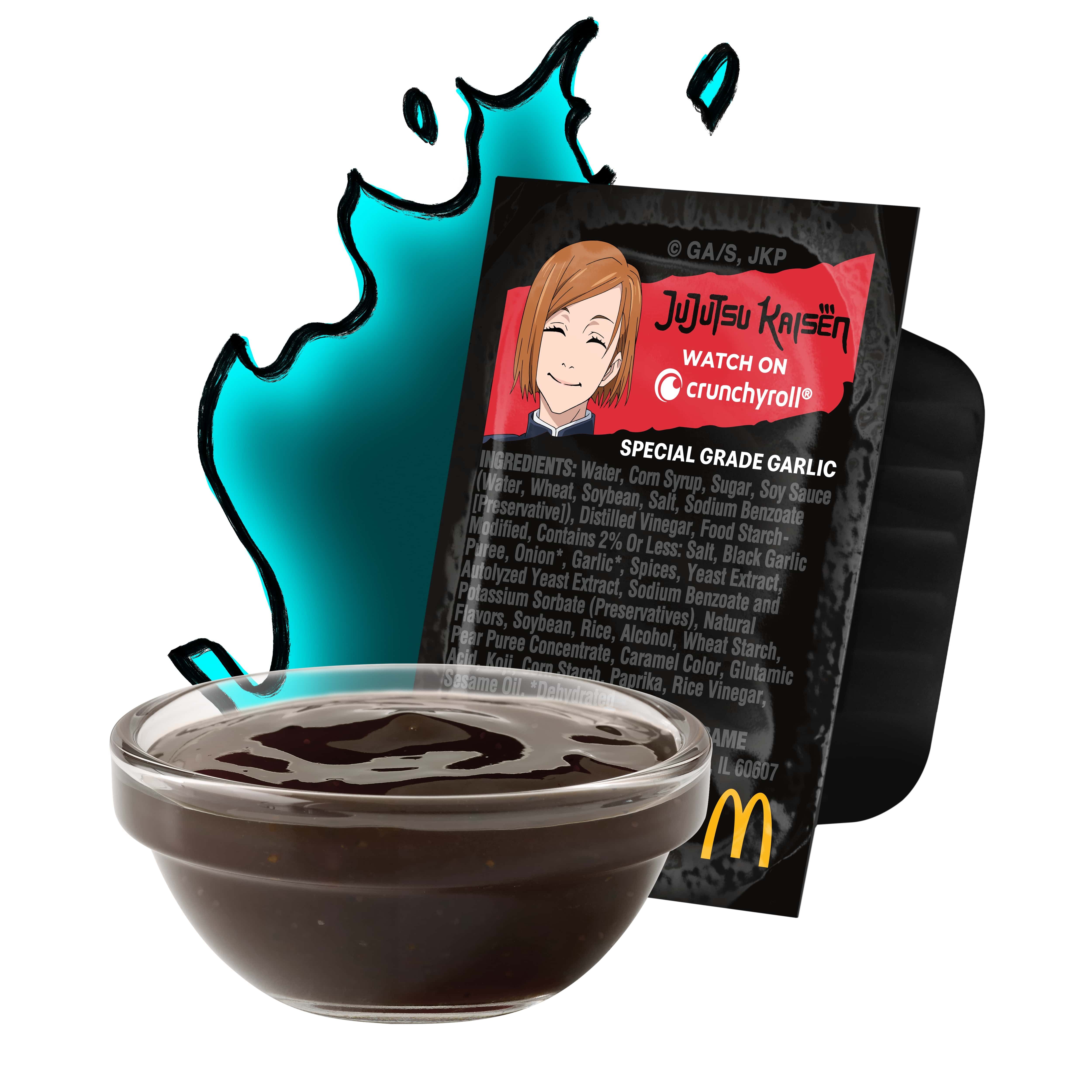 McDonald's USA & Jujutsu Kaisen Launch Exclusive Special Grade Garlic Sauce