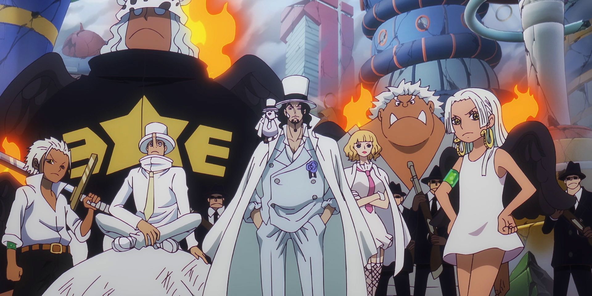 Lucci takes control of the Seraphim in One Piece