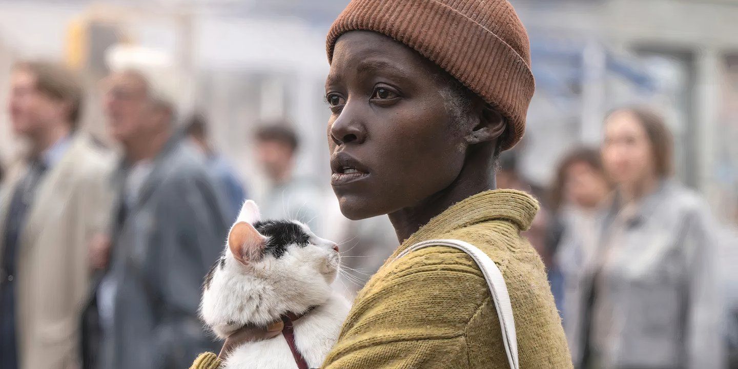Lupita Nyongo and Frodo in “A Quiet Place”, Day 1