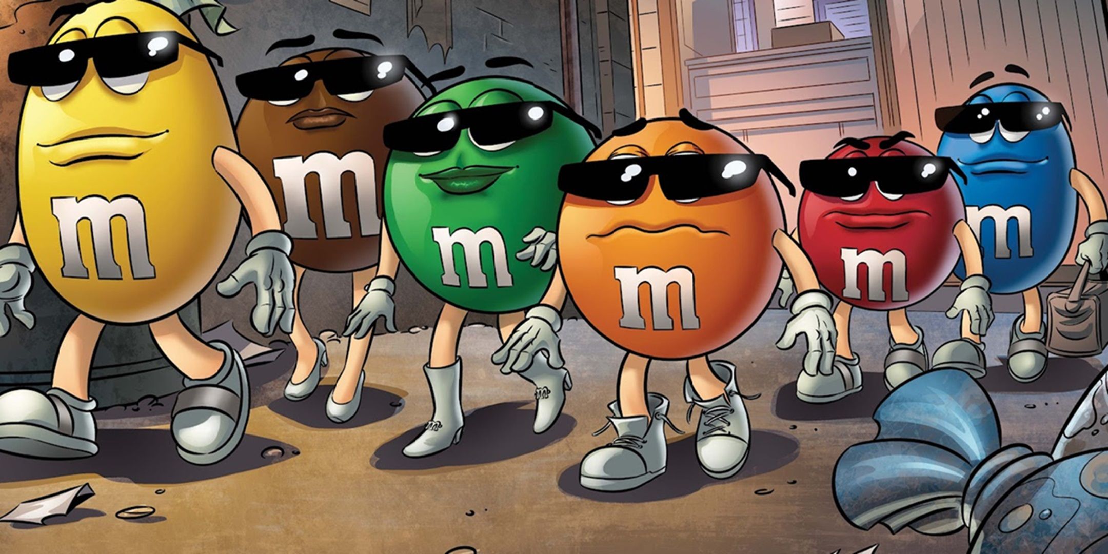 Когда Marvel переделала «Бешеных собак» с… M&M’s?!