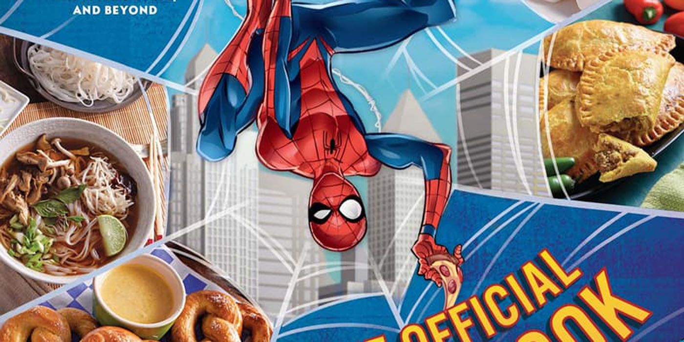 Marvel Spider-Man Cookbook Cover Banner