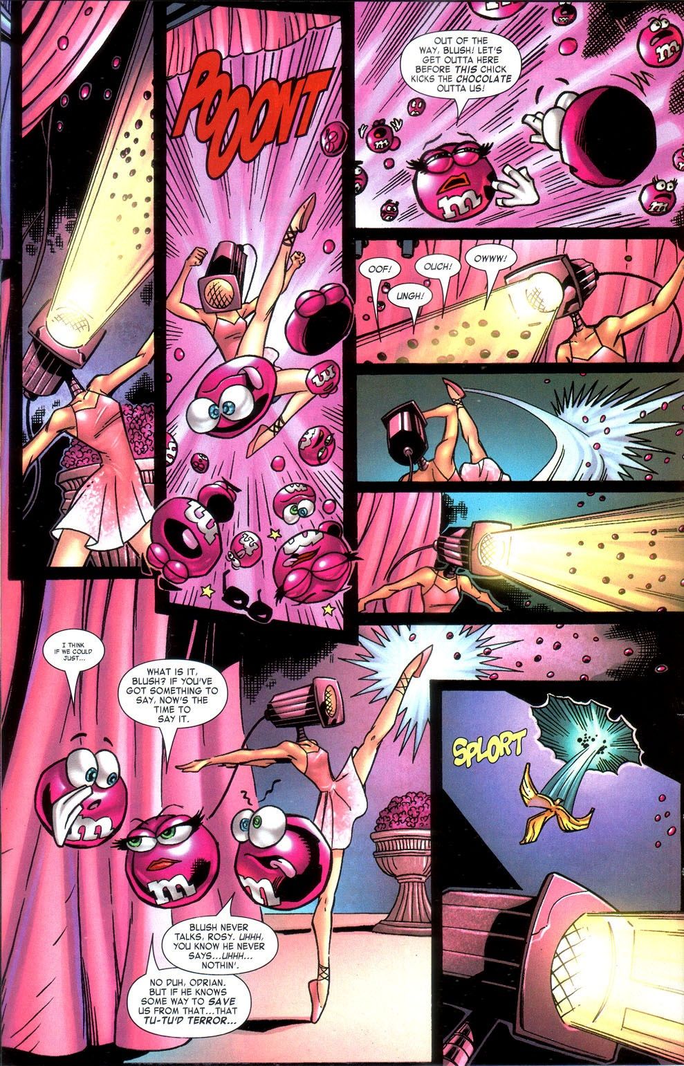 The Pink Minis fight a deadly ballerina