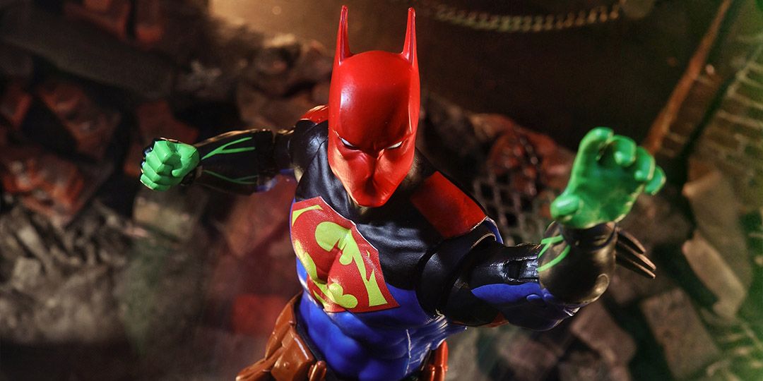 McFarlane Toys Batman Superman Fusion Figure