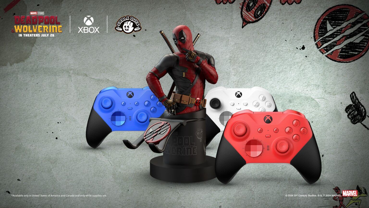 Контроллер Risque Deadpool выпущен Xbox