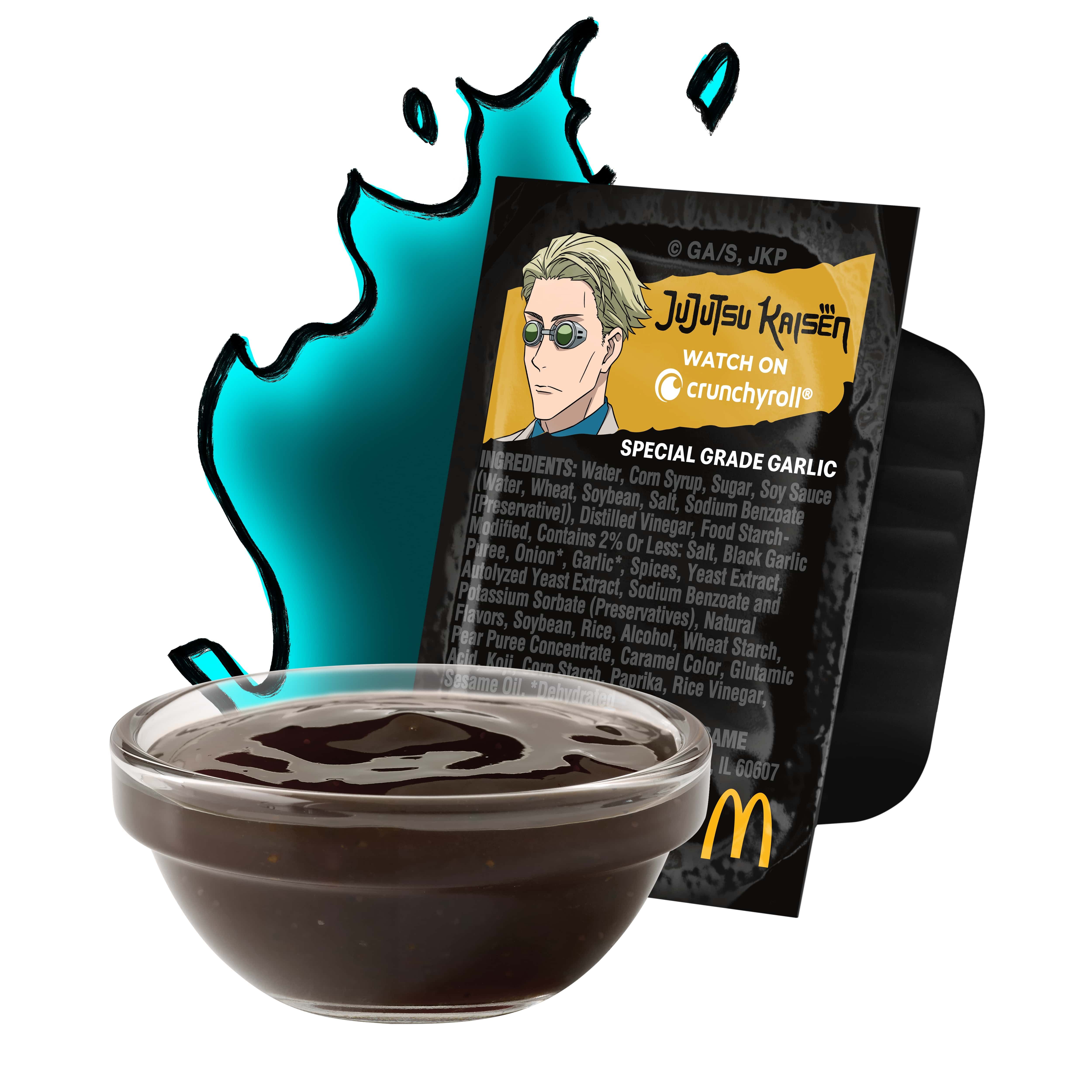 McDonald's USA & Jujutsu Kaisen Launch Exclusive Special Grade Garlic Sauce