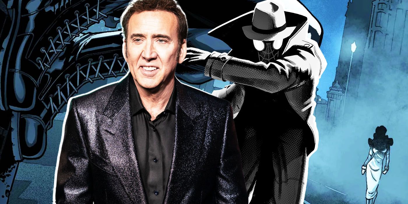 Nicolas Cage and Spiderman Noir