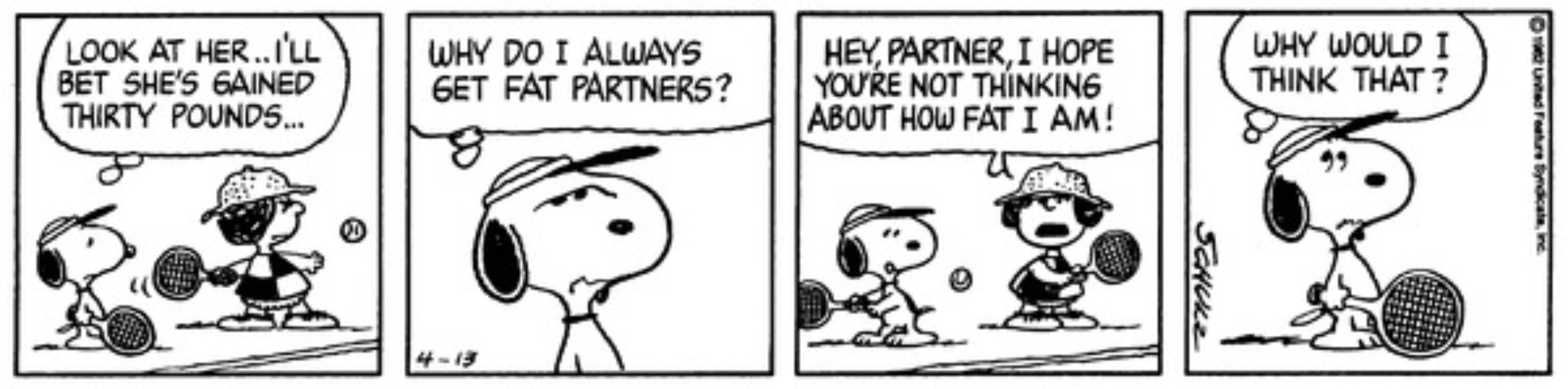 Who Were Snoopy's Bizarre Tennis Rivals?