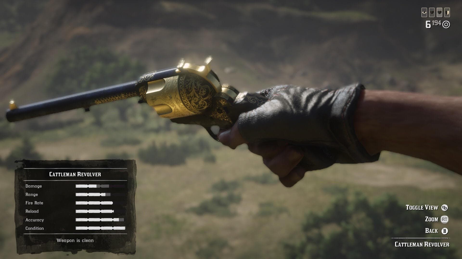 Leia Dead Redemption Cattleman Revolver