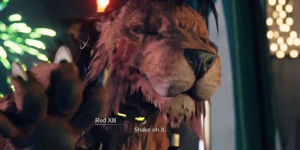 Руководство по дружбе Final Fantasy VII Rebirth Red XIII