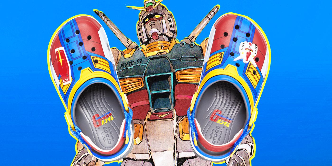 Crocs Releases New Gundam Clogs Inspired by Anime's RX-78-2 Mecha