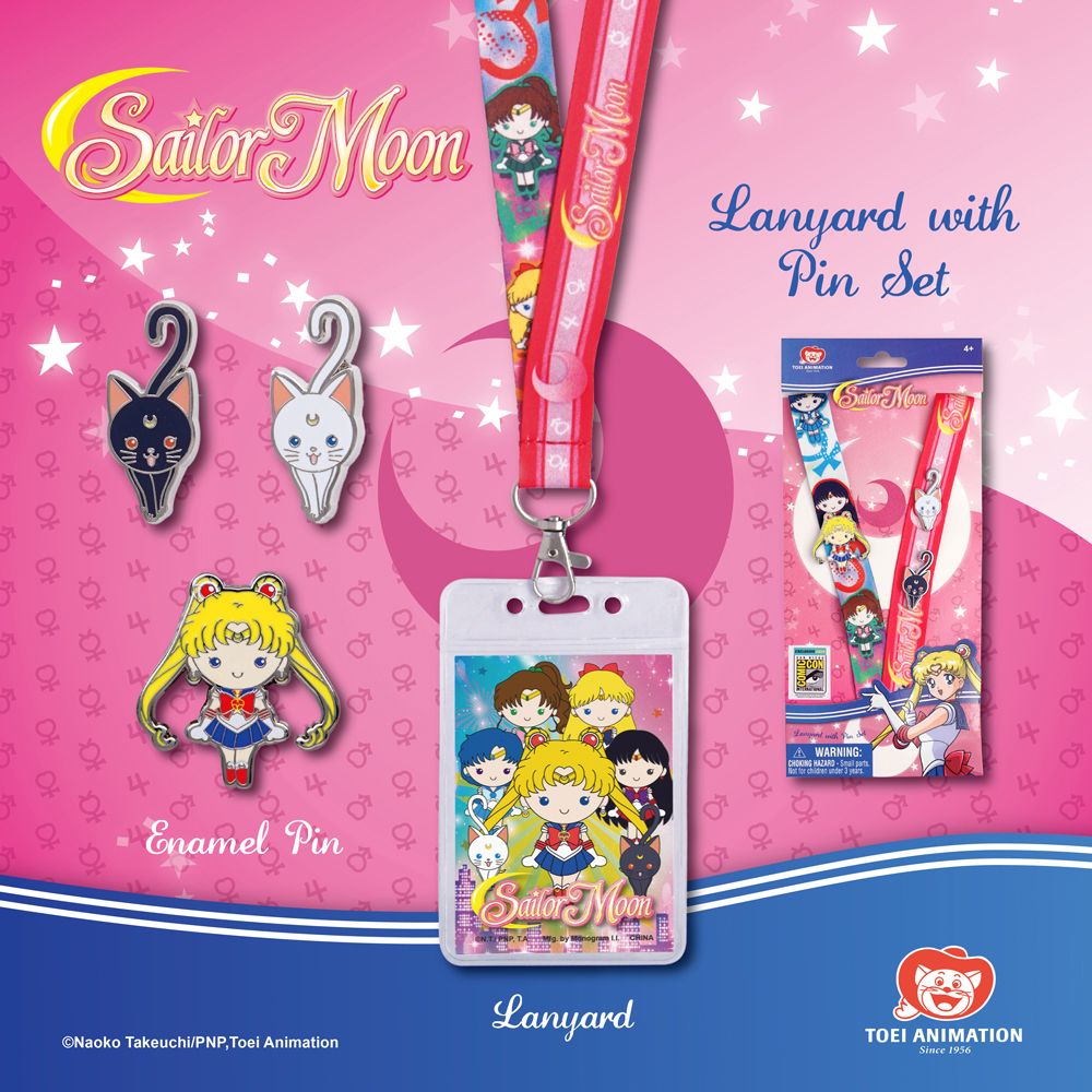 Sailor Moon Appears at One of America's Biggest Conventions With SDCC-Exclusive Merch Set