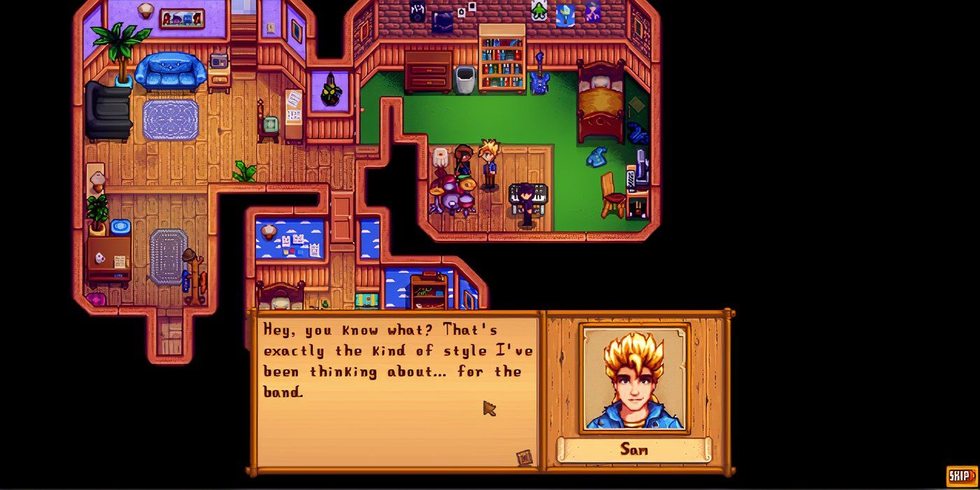 Stardew Valley: How To Get Every Sam Heart Event