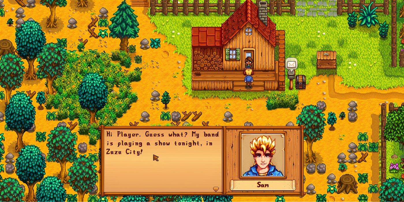 Stardew Valley: How To Get Every Sam Heart Event