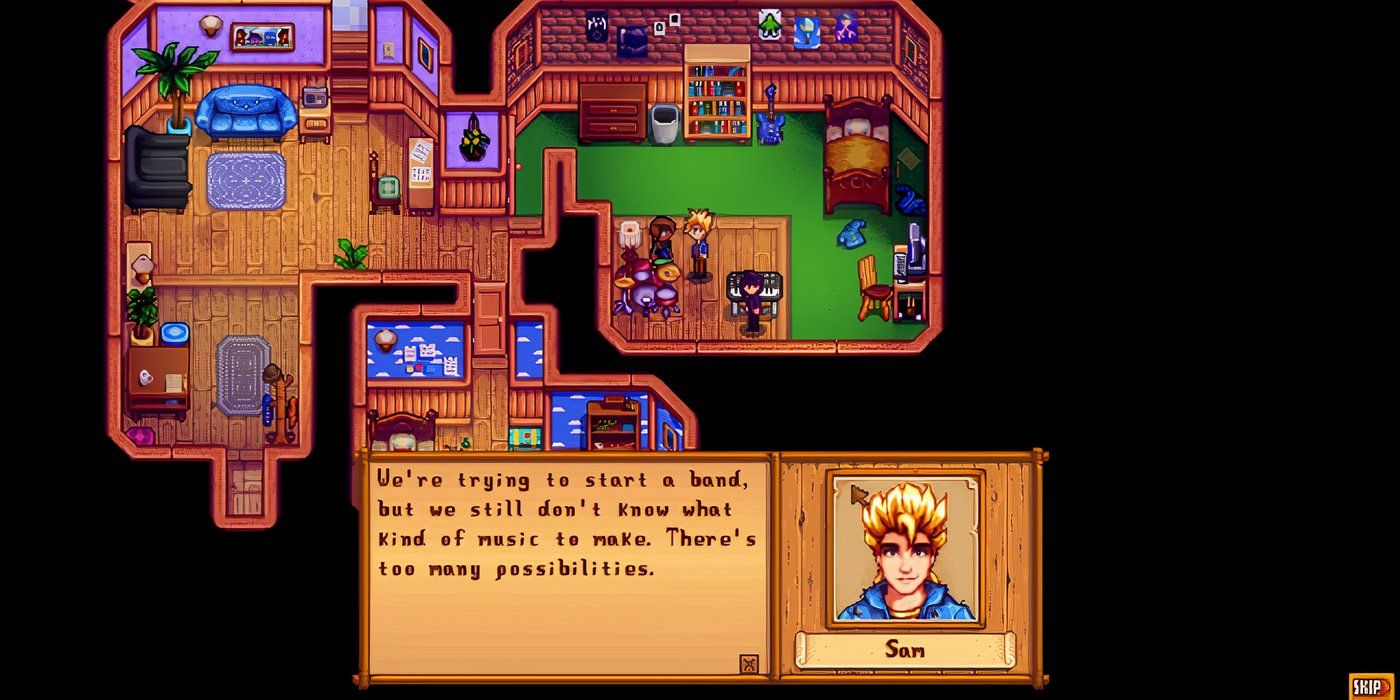 Stardew Valley: How To Get Every Sam Heart Event