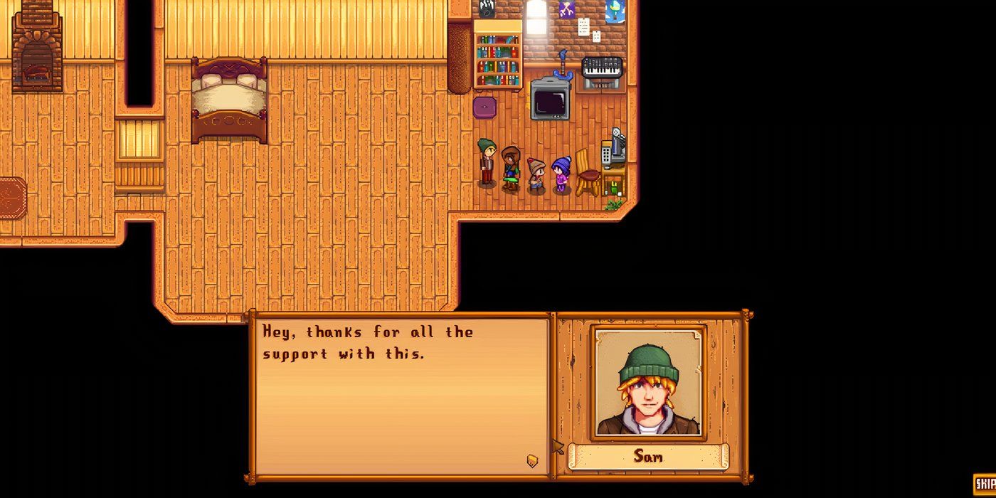 Stardew Valley: How To Get Every Sam Heart Event