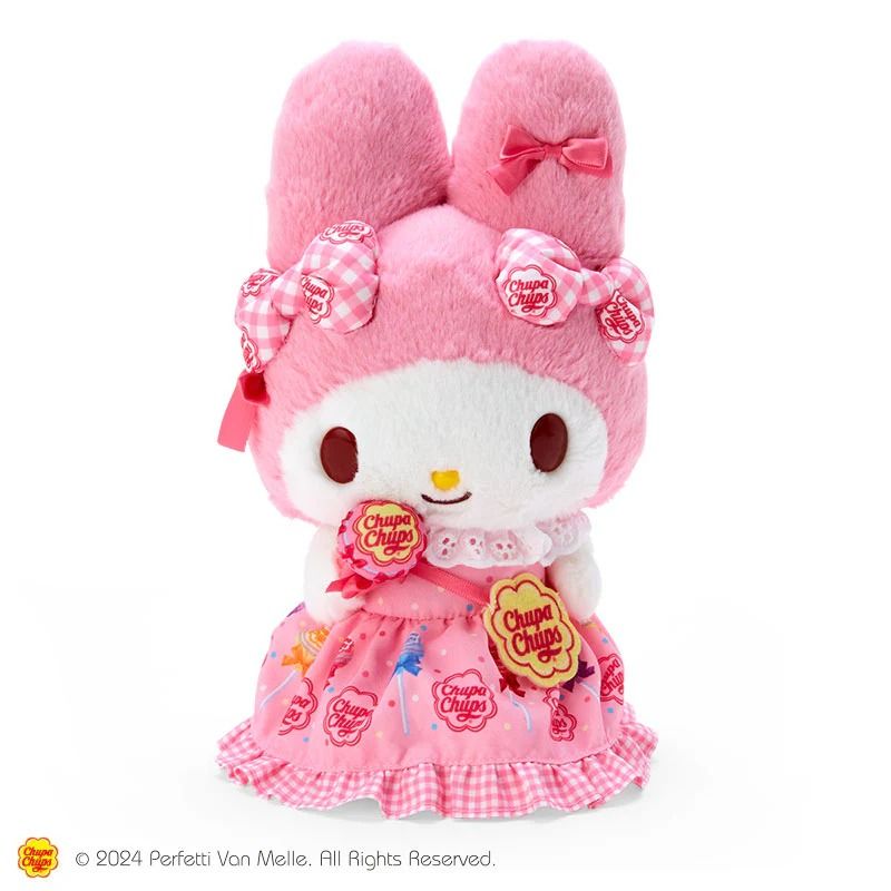 Hello Kitty и Chupa Chups объединились для презентации невероятной сладкой плюшевой игрушки