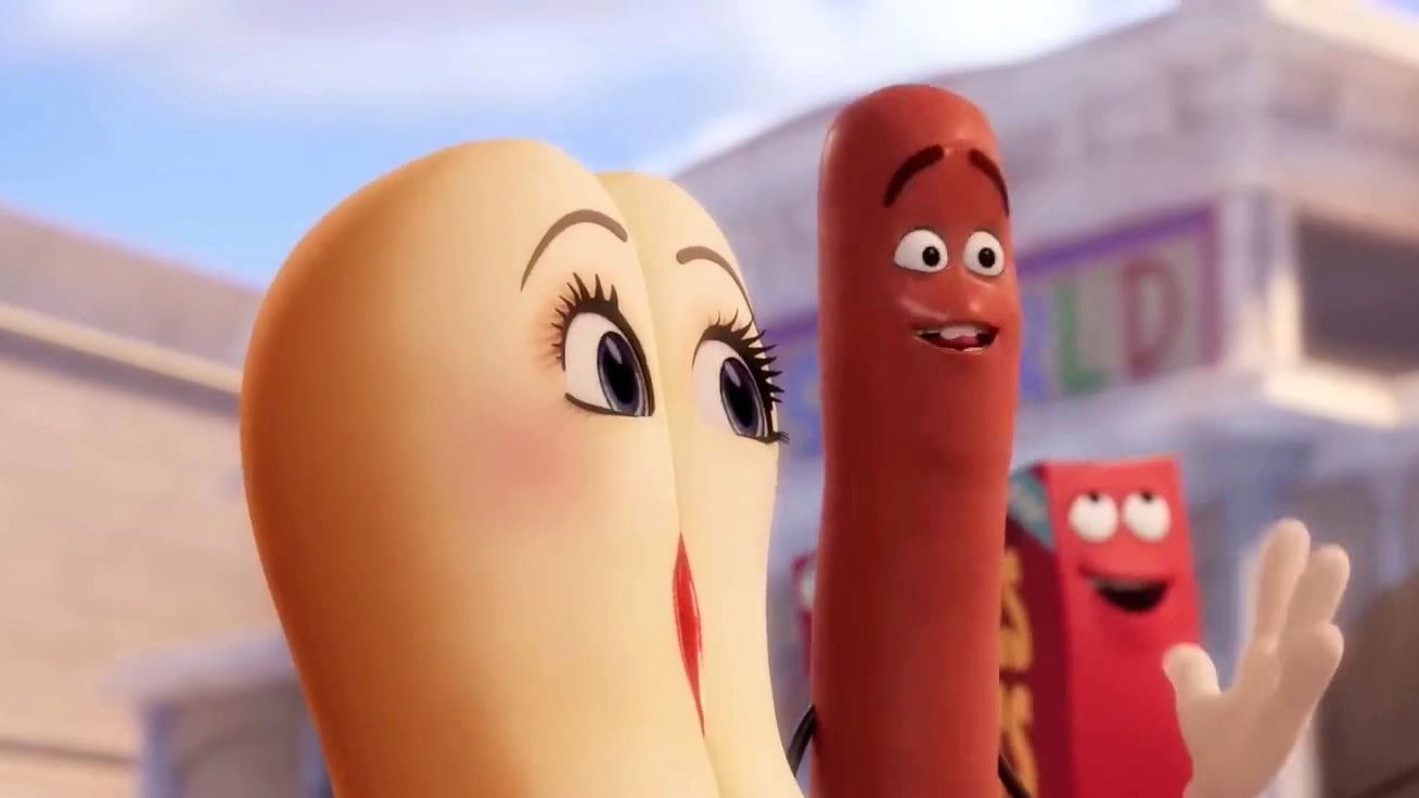 Sausage Party Foodtopia happy characters