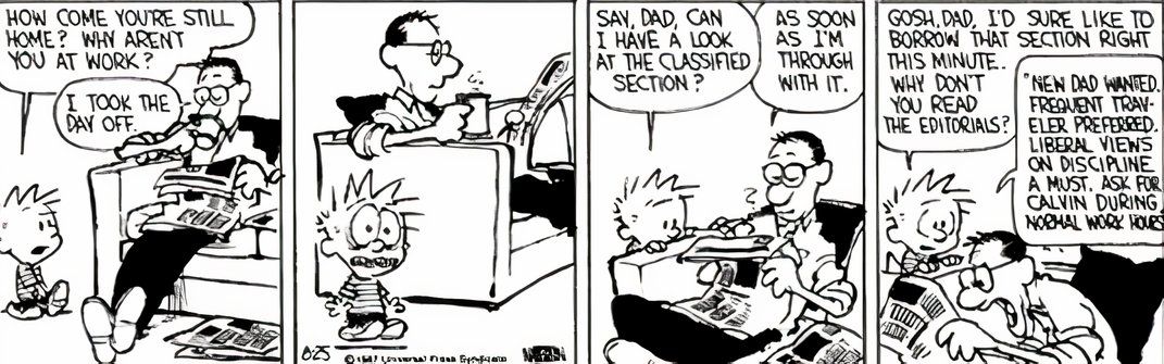 10 Best Calvin & Hobbes Comics Featuring Calvin's Parents