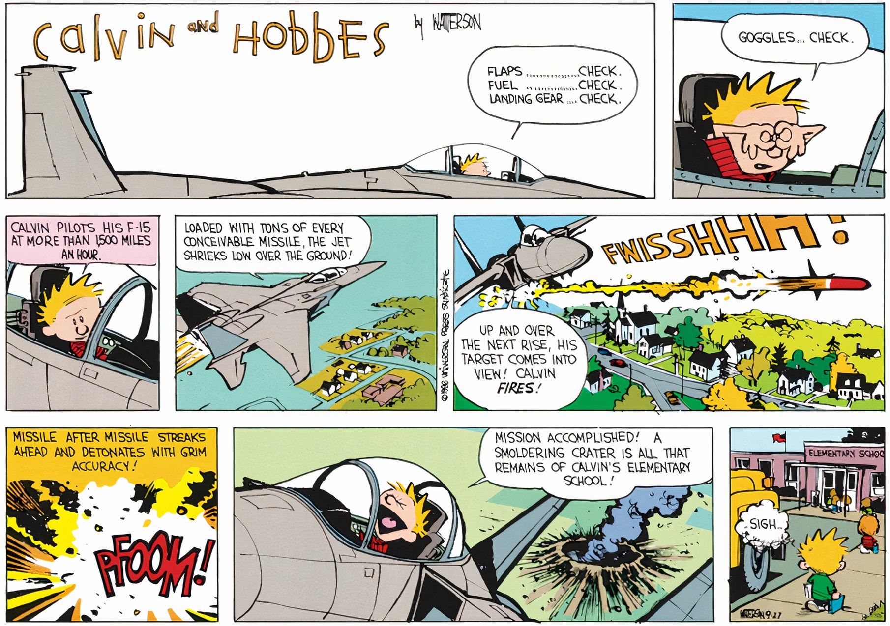 10 Darkest Calvin and Hobbes Comic Strips, Ranked