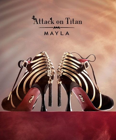 Attack on Titan's New 'The Rumbling' High-Heel Shoes Get International Release