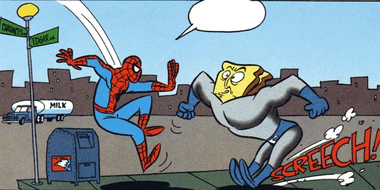 spider-man stops powdered toast man from ren and stimpy Cropped