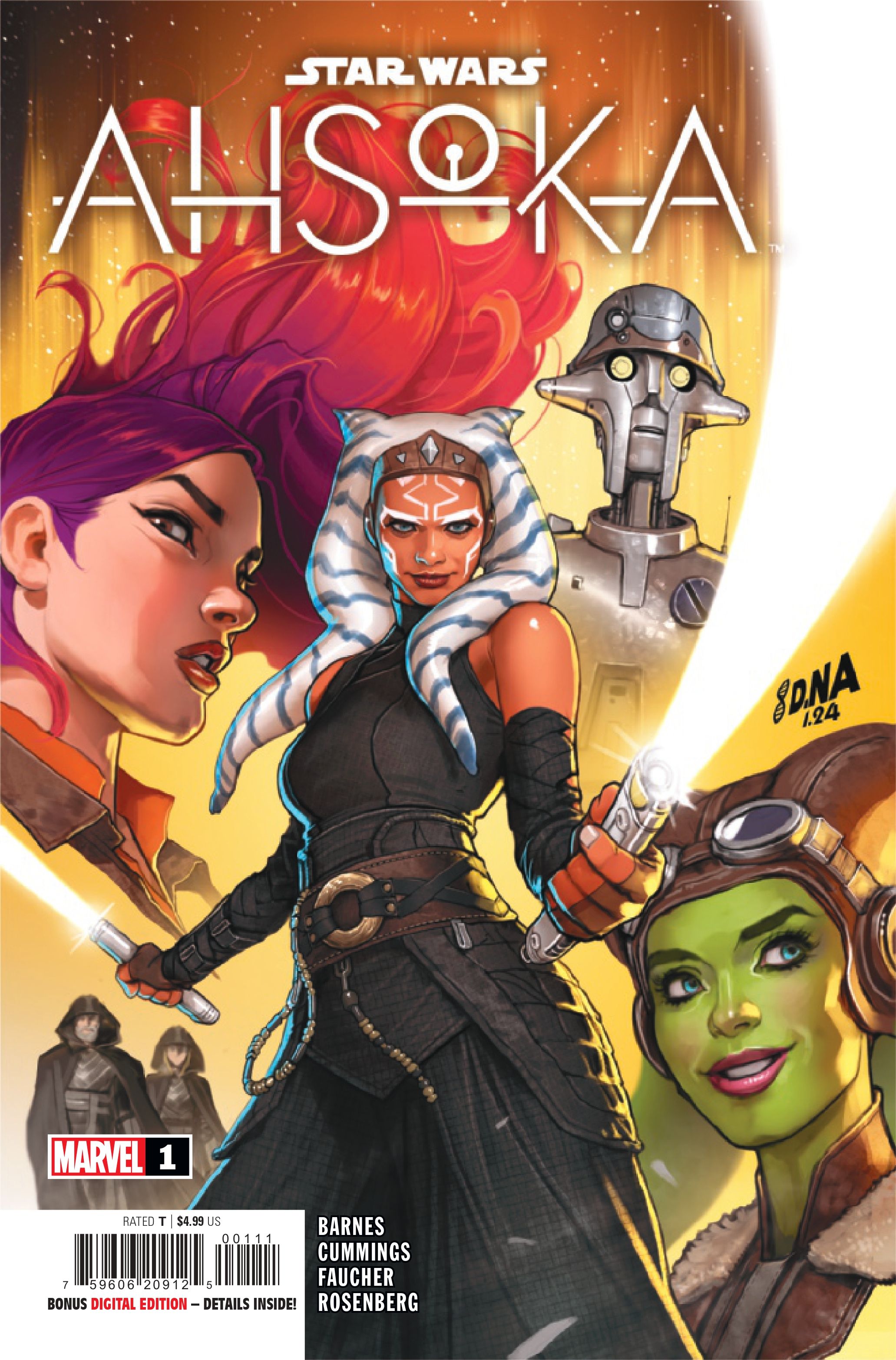 EXCLUSIVE: Marvel Brings Star Wars: Ahsoka to Comics