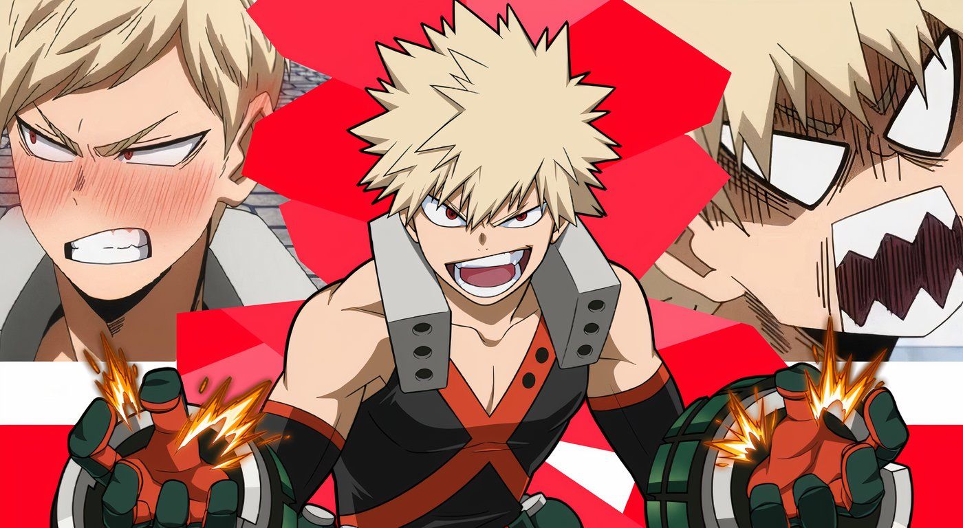 Las mejores frases de Bakugo en My Hero Academia