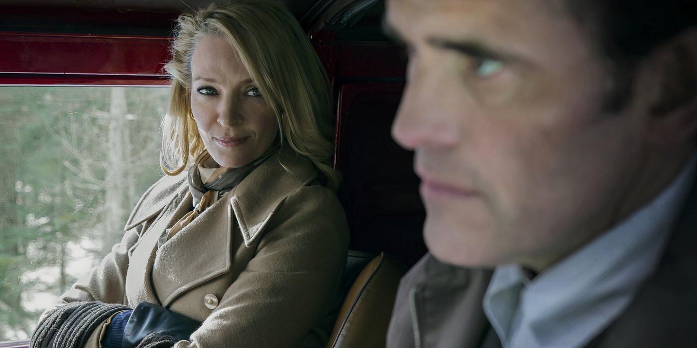 Lady (Uma Thurman) and Jack (Matt Dillon) in a car