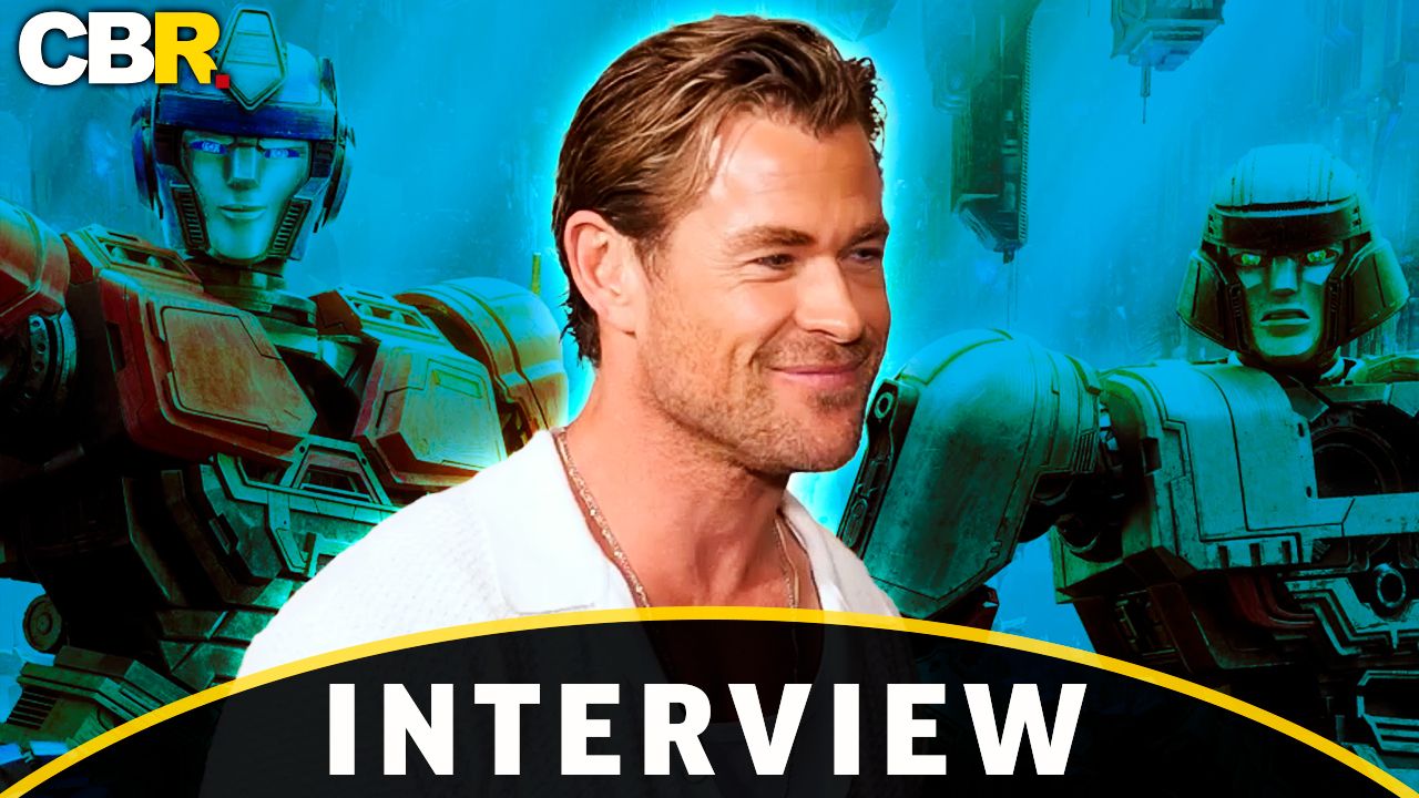 Chris Hemsworth Talks to CBR about Transformers One at Comic-Con