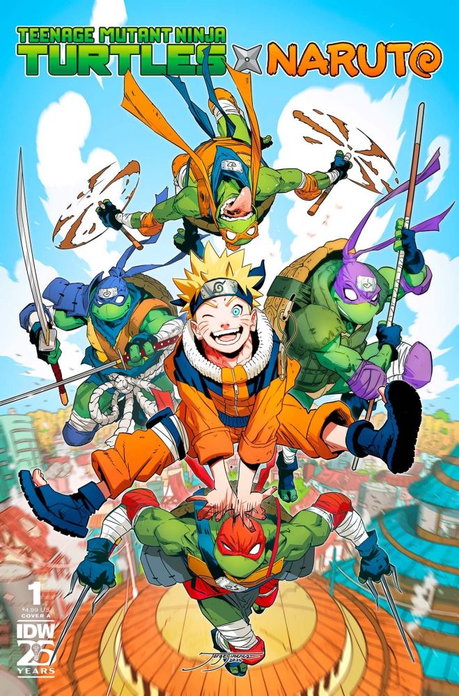 Naruto & TMNT Series Finally Becomes Official With First Concept Art Reveal