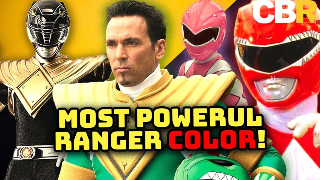 Every Color In Power Rangers, Ranked