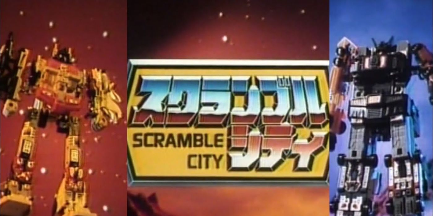 Imágenes del comercial de juguetes Transformers: Scramble City.