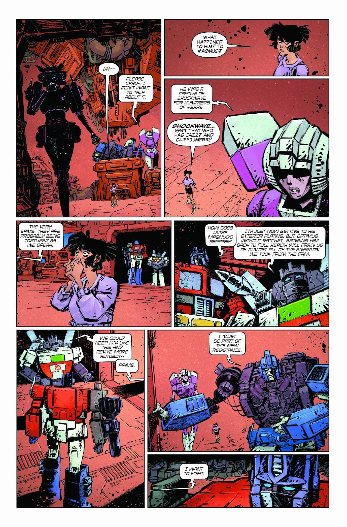 Transformers: Optimus Prime is Cybertron's Last Hope in New Preview