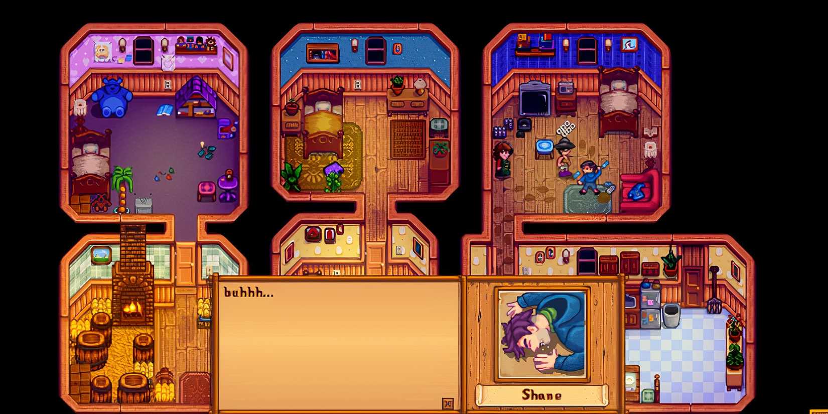 Shane Heart Events , Stardew Valley: Shane 2-10 Heart Events – PJSN