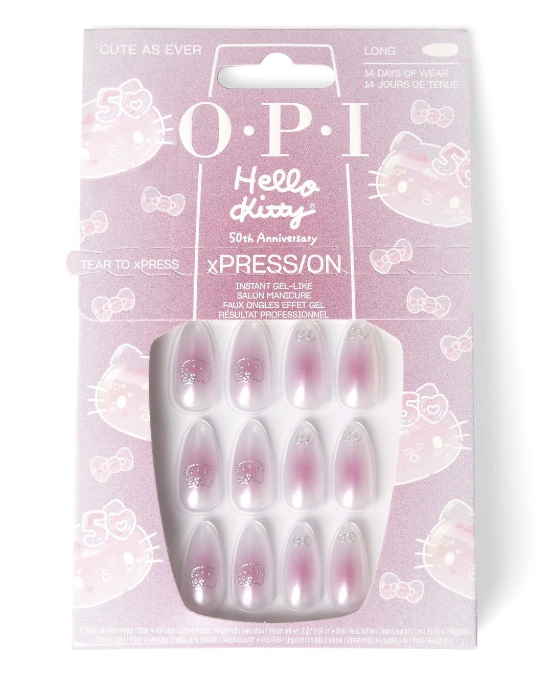 Hello Kitty выпускает два релиза лака для ногтей за один месяц с Apres и OPI