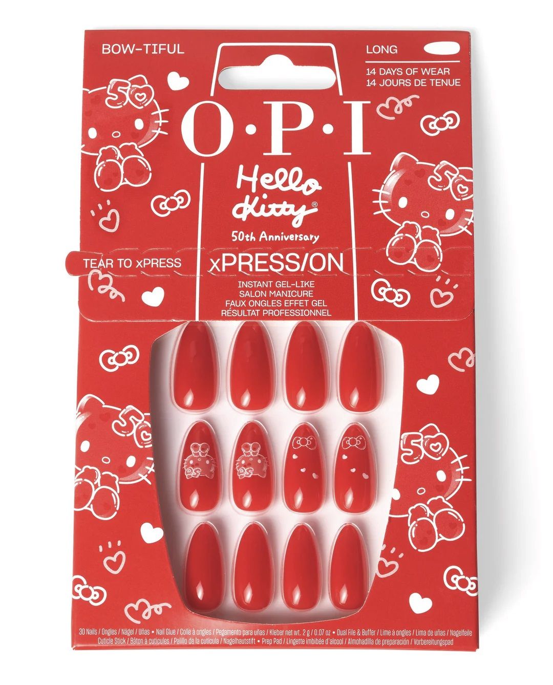 Hello Kitty выпускает два релиза лака для ногтей за один месяц с Apres и OPI