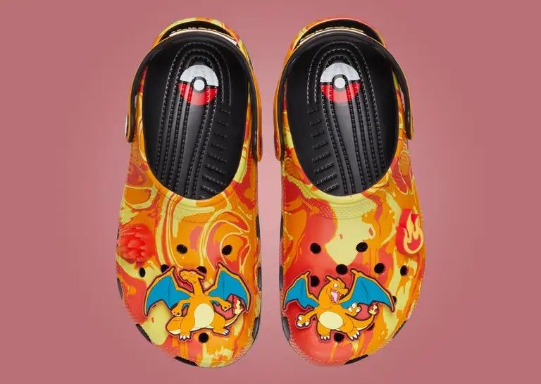 Crocs & Pokemon представляют совершенно новые классические сабо с участием Генгара, Джигглипаффа, Снорлакса и Чаризарда