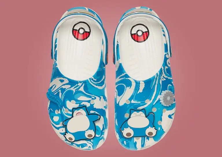 Crocs & Pokemon Reveal All-New Classic Clogs Starring Gengar, Jigglypuff, Snorlax & Charizard