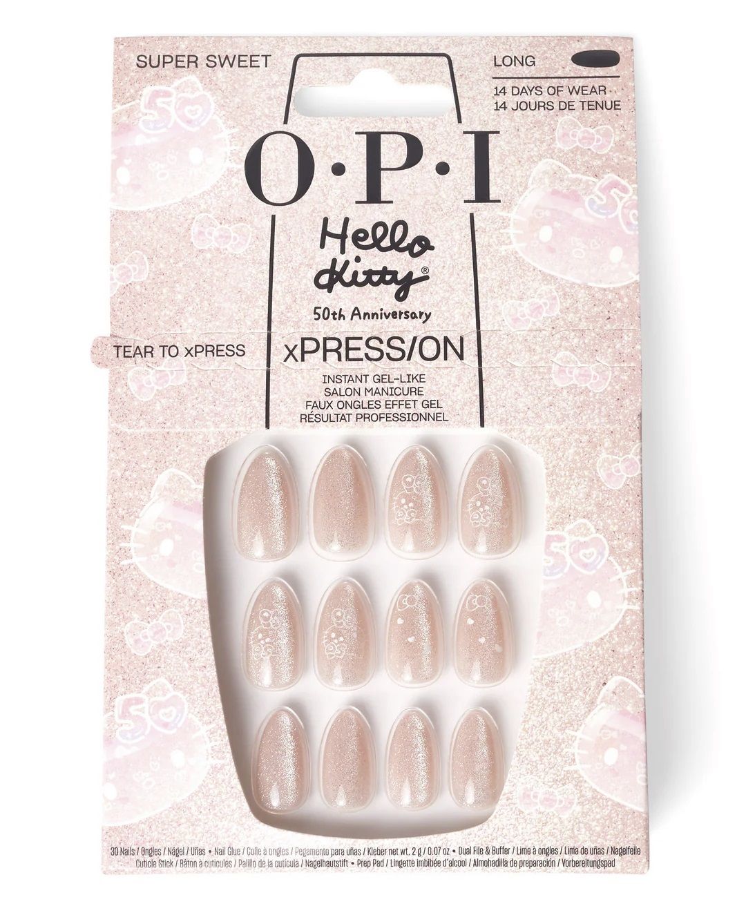 Hello Kitty выпускает два релиза лака для ногтей за один месяц с Apres и OPI