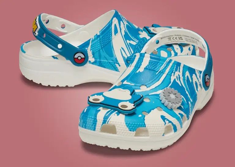 Crocs & Pokemon представляют совершенно новые классические сабо с участием Генгара, Джигглипаффа, Снорлакса и Чаризарда