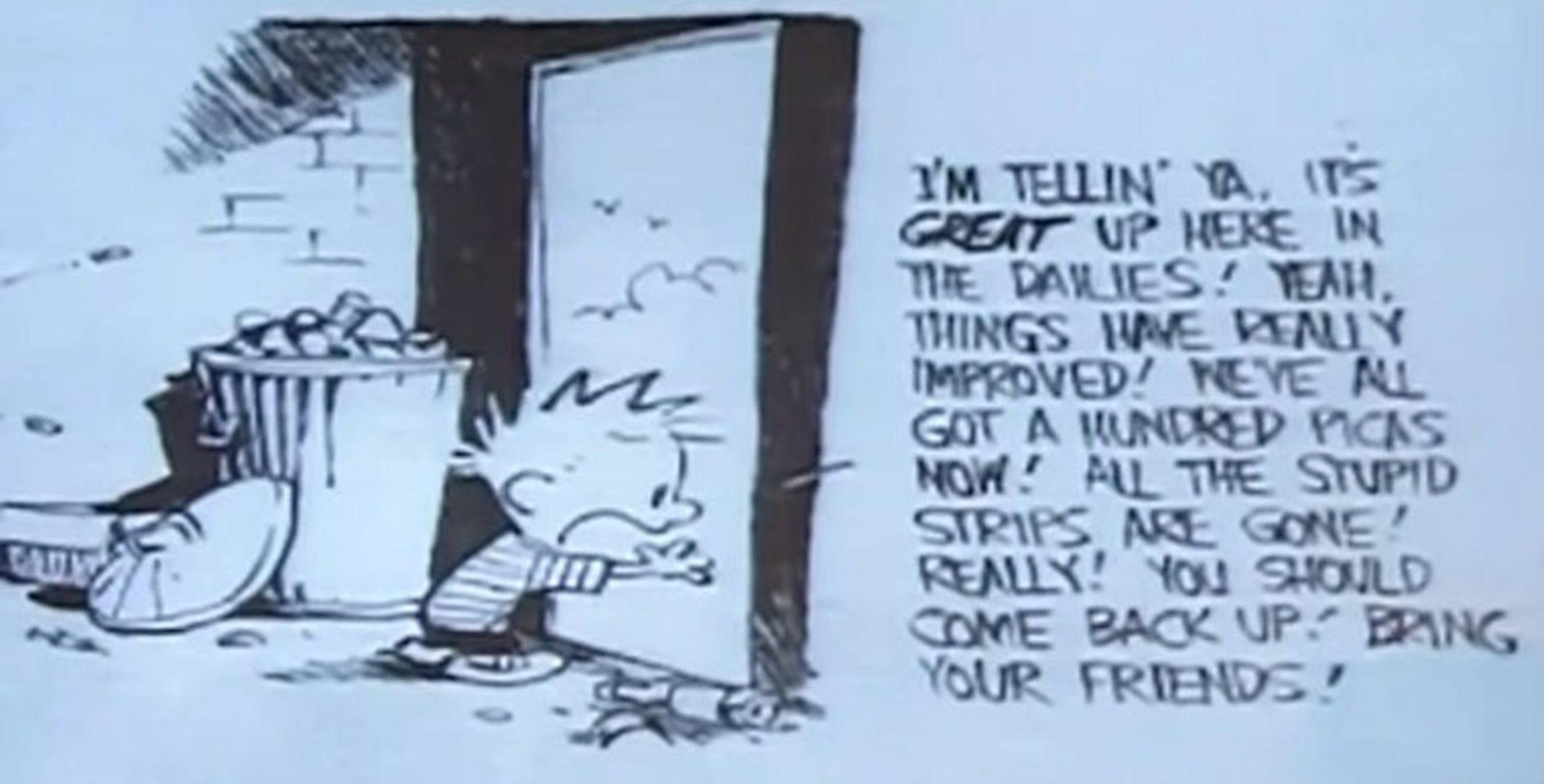 Debunking the Bill Watterson/Berkeley Breathed 'Feud'