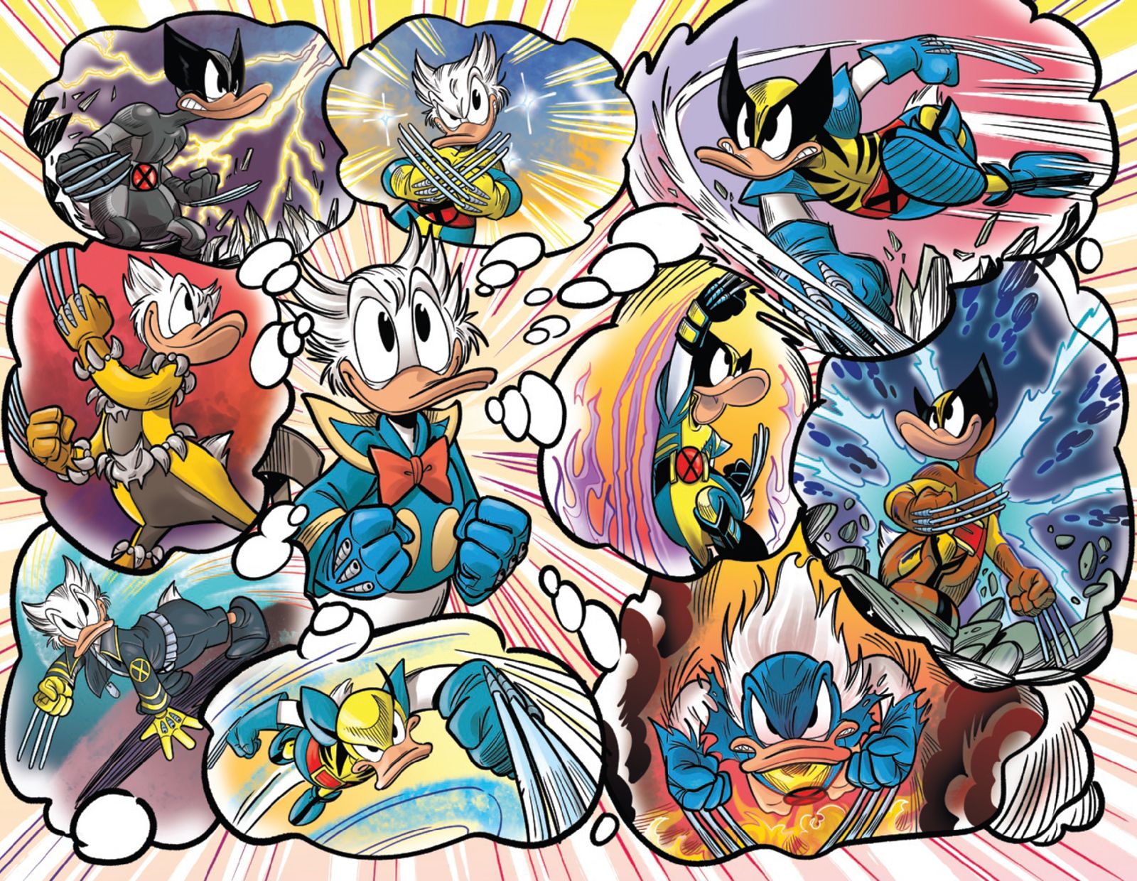 Donald Duck Becomes Wolverine in New Marvel Story