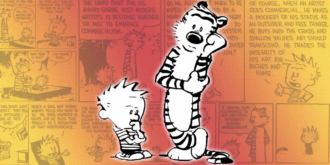 Почему у Calvin and Hobbes нет официального товара?