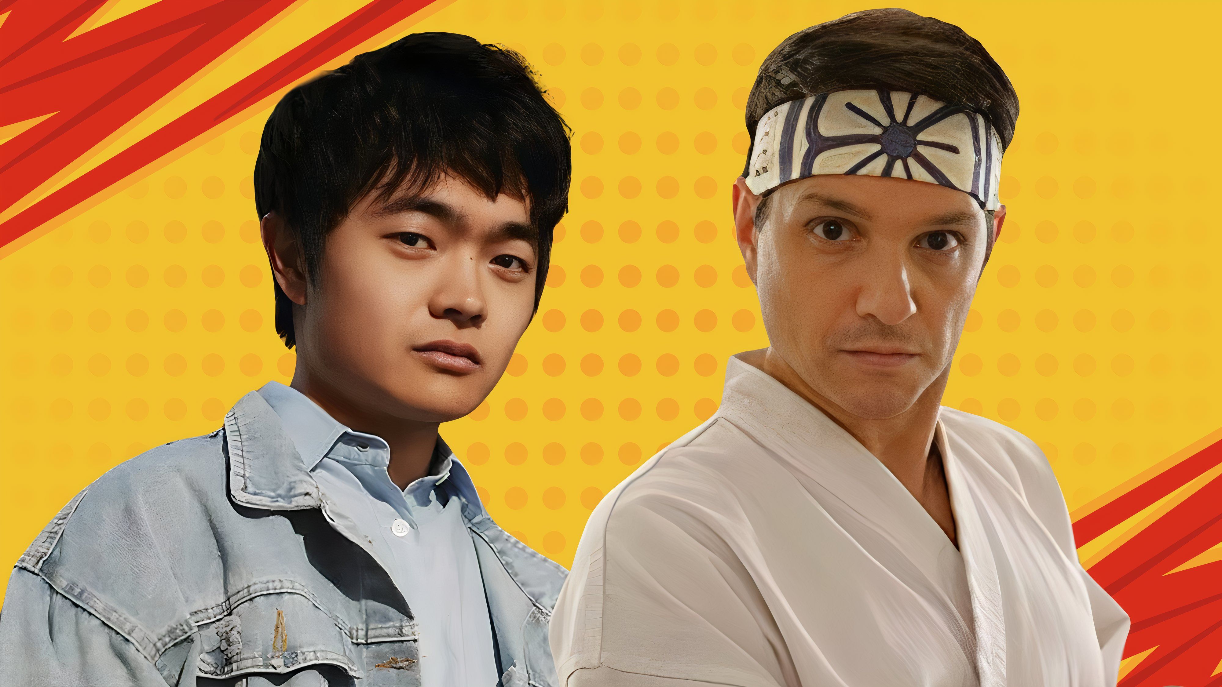 El actor de Cobra Kai revela que Ralph Macchio está 'nervioso' por enfrentarse a Jackie Chan en la próxima película de Karate Kid