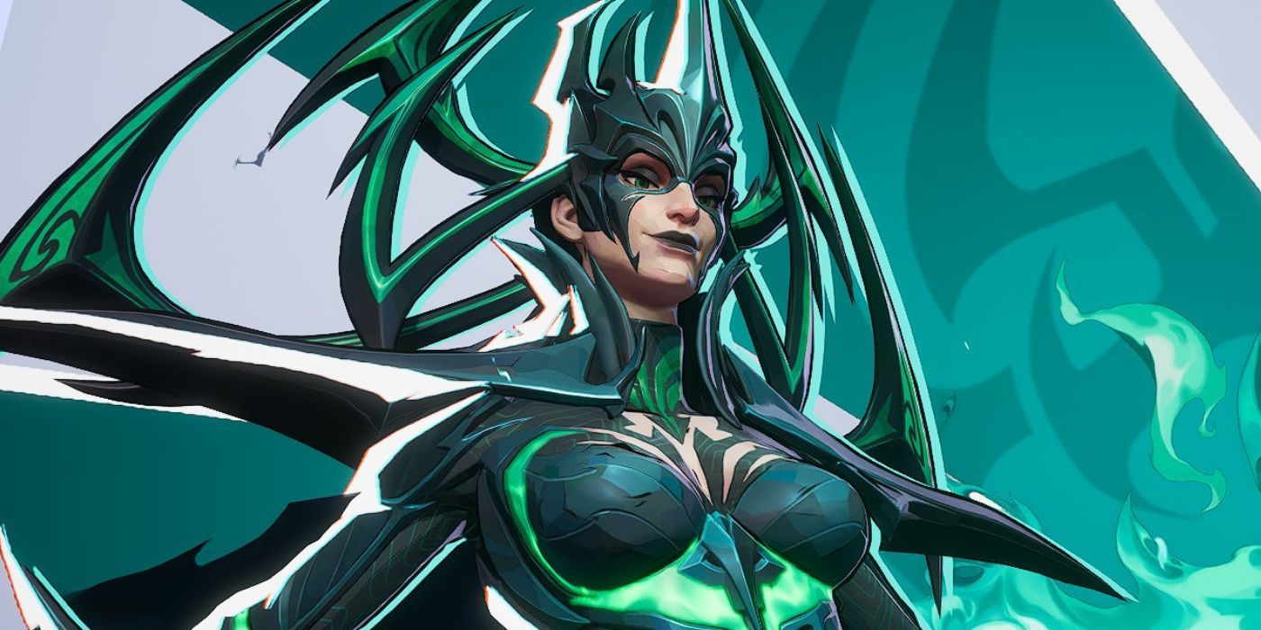 Hela revels in her victory on a Marvel Rivals MVP highlight reel.