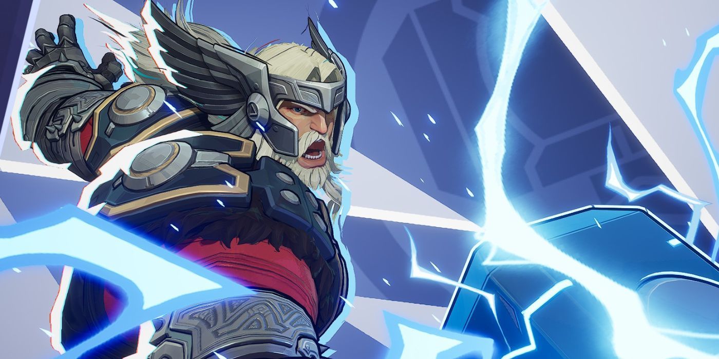 Thor bate seu martelo em um rolo de destaque do MVP do Marvel Rivals.