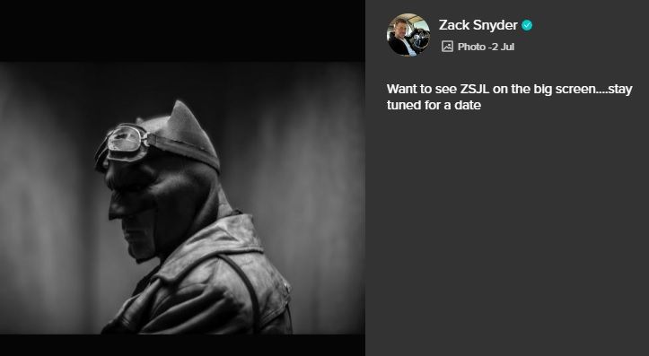 Zack Snyder Vero provoca o corte de Snyder