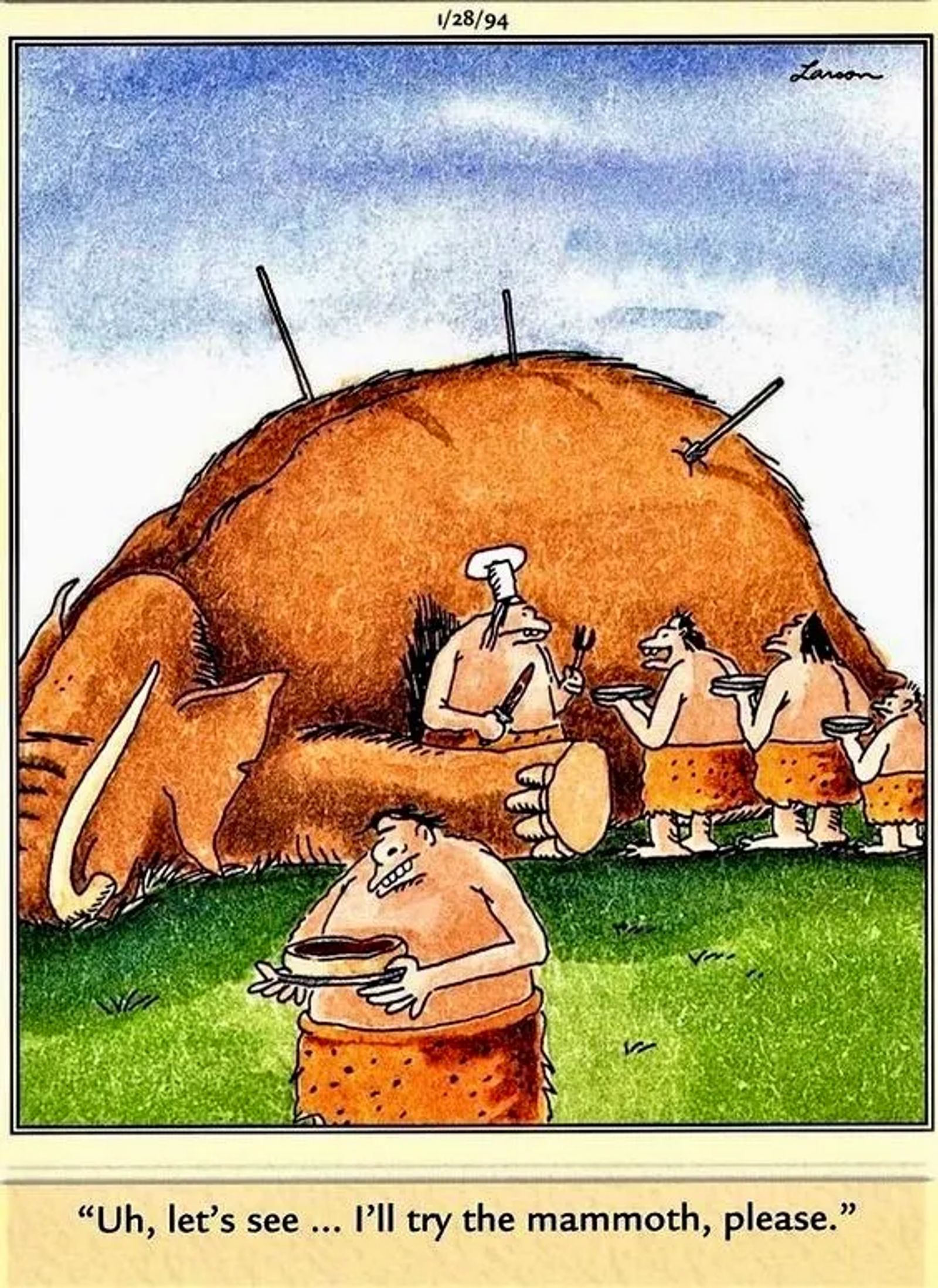 10 Funniest The Far Side Comics with Cavemen