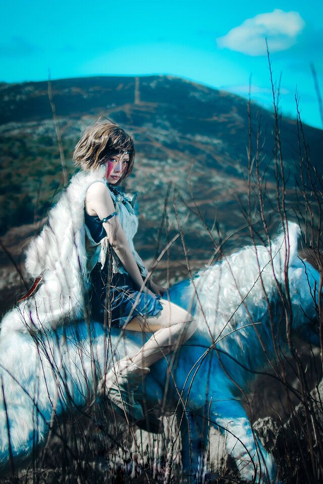 Studio Ghibli's Princess Mononoke Gets Real-Life San & Moro for Mountain Day