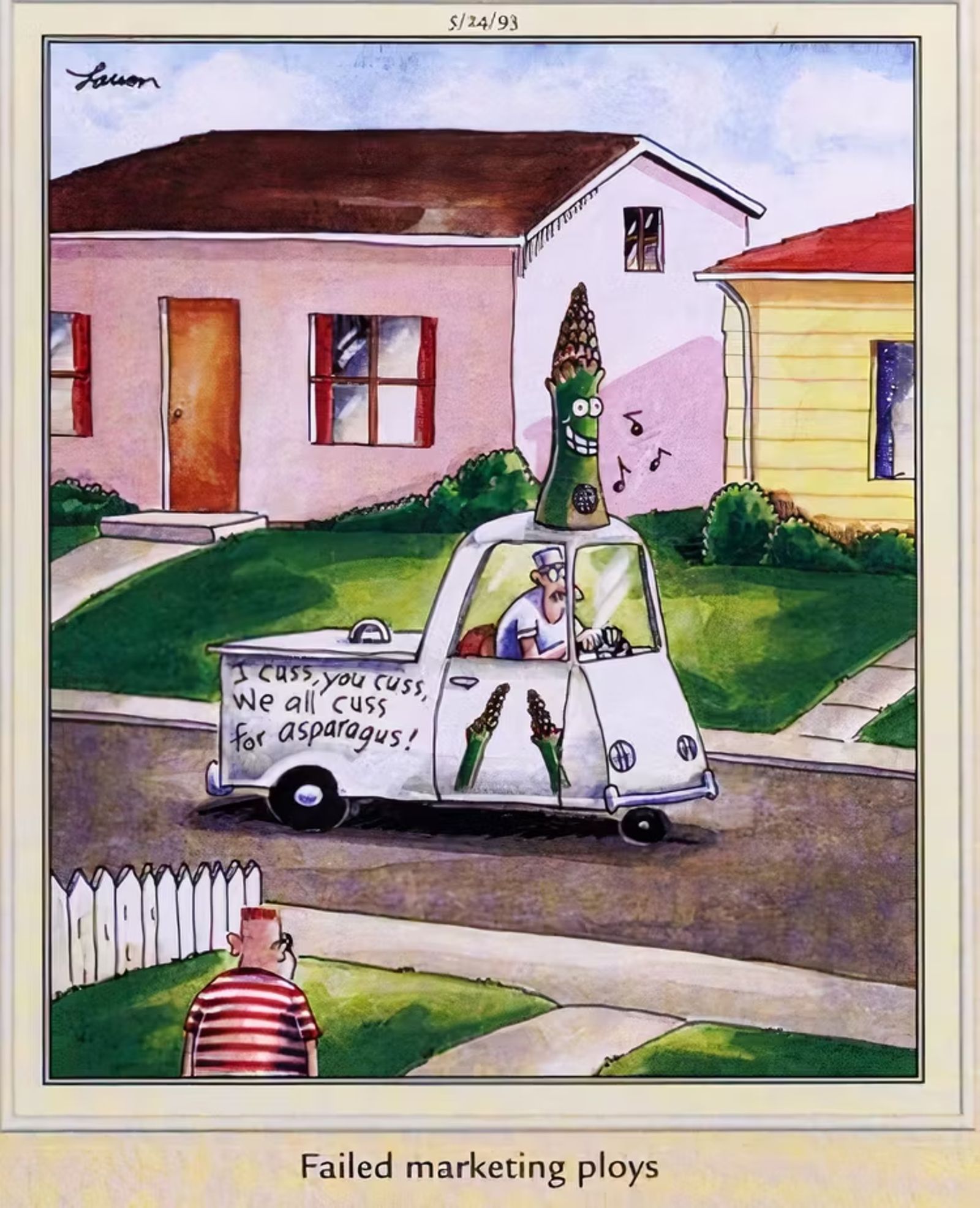 2 The Far Side Asparagus